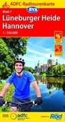 ADFC-Radtourenkarte 7 Lüneburger Heide /Hannover 1:150.000, reiß- und wetterfest, E-Bike geeignet, GPS-Tracks Download -  - 9783969900413