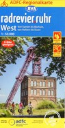 ADFC-Regionalkarte radrevier.ruhr West, 1:50.000, mit Tagestourenvorschlägen, reiß- und wetterfest, E-Bike-geeignet, GPS-Tracks Download -  - 9783969900437