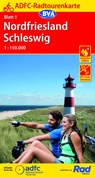ADFC-Radtourenkarte 1 Nordfriesland /Schleswig 1:150.000, reiß- und wetterfest, E-Bike geeignet, GPS-Tracks Download -  - 9783969900895
