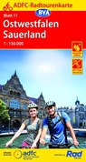 ADFC-Radtourenkarte 11 Ostwestfalen Sauerland 1:150.000, reiß- und wetterfest, E-Bike geeignet, GPS-Tracks Download -  - 9783969900901