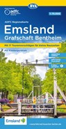 ADFC-Regionalkarte Emsland Grafschaft Bentheim, 1:75.000, mit Tagestourenvorschlägen, reiß- und wetterfest, E-Bike-geeignet, mit Knotenpunkten, GPS-Tracks Download -  - 9783969901083
