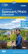 ADFC-Regionalkarte Spessart/Main/Odenwald, 1:75.000, mit Tagestourenvorschlägen, reiß- und wetterfest, E-Bike-geeignet, GPS-Tracks Download -  - 9783969901151