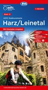 ADFC-Radtourenkarte 12 Harz /Leinetal 1:150.000, reiß- und wetterfest, E-Bike geeignet, GPS-Tracks Download, mit Bett+Bike Symbolen, mit Kilometer-Angaben -  - 9783969901274
