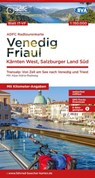ADFC-Radtourenkarte IT-VF Venedig, Friaul - Kärnten West, Salzburger Land Süd, 150.000, reiß- und wetterfest, E-Bike geeignet, GPS-Tracks Download, mit Bett+Bike Symbolen, mit Kilometer-Angaben -  - 9783969901588