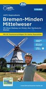Bremen - Minden / Mittelweser cycling map -  - 9783969902165
