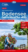 BVA ADFC Radtourenkarte Bodensee Schwäbische Alb 1:150.000 -  - 9783969902592