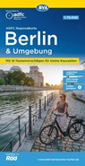ADFC-Regionalkarte Berlin und Umgebung, 1:75.000, mit Tagestourenvorschlägen, reiß- und wetterfest, E-Bike-geeignet, mit Knotenpunkten, GPS-Tracks Download -  - 9783969902677