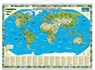 Illustrierte Weltkarte Tiere -  - 9783981689105