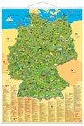 Illustrierte Deutschlandkarte -  - 9783981689112