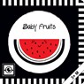 Baby Fruits: Kontrastbuch für Babys mit Öffnungen · kontrastreiche Bilder angepasst an Babyaugen · Schwarz Weiß Primärfarben Buch für Neugeborene · Mein erstes Bilderbuch · Montessori Buch - Agnieszka Sawczyn - 9783982502427