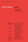 Kritische Berichte: Zeitschrift für Kunst- und Kulturwissenschaften / Jahrgang 51, Heft 4.2023 - Julian Blunk ; Avinoam Shalem - 9783985012138