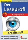 Der Leseprofi - Arbeitshefte Sekundarstufe / Komplettpaket* - Ulrike Stolz ; Lynn-Sven Kohl - 9783988413949