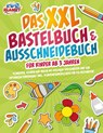 Das XXL Bastelbuch & Ausschneidebuch für Kinder ab 3 Jahren: Schneiden, Kleben und Malen mit riesigem Spaßfaktor und zur optimalen Förderung! Inkl. Scherenführerschein für die Motivation - Julia Sommerfeld - 9783989350885