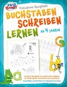 BUCHSTABEN SCHREIBEN LERNEN ab 4 Jahren: Das große Übungsheft mit spielerischen Aufgaben zur Förderung der Feinmotorik und Konzentration - Die perfekten Lerntechniken für Kindergarten bis Schule - Emma Lavie - 9783989351295