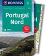 KOMPASS Wanderführer Portugal Nord, 55 Touren mit Extra-Tourenkarte - Astrid Sturm - 9783991214809