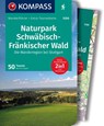 KOMPASS Wanderführer Naturpark Schwäbisch-Fränkischer Wald, Die Wanderregion bei Stuttgart, 50 Touren mit Extra-Tourenkarte - Werner Sippel - 9783991216087