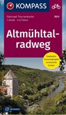 KOMPASS Fahrrad-Tourenkarte Altmühltalradweg 1:50.000/LZ 2023-2027 -  - 9783991216216