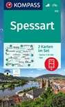 KOMPASS Wanderkarten-Set 832 Spessart (2 Karten) 1:50.000 -  - 9783991217091