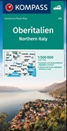 KOMPASS Autokarte Oberitalien, Italia settentrionale, Northern Italy, Italie du Nord 1:500.000 -  - 9783991217947