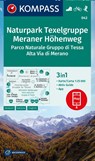KOMPASS Wanderkarte 043 Naturpark Texelgruppe, Meraner Höhenweg, Parco Naturale Gruppo di Tessa, Alta Via di Merano 1:25.000 -  - 9783991540601