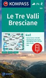 KOMPASS Wanderkarte 103 Le Tre Valli Bresciane 1:50.000 -  - 9783991540915