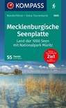 KOMPASS Wanderführer Mecklenburgische Seenplatte, Land der 1000 Seen mit Nationalpark Müritz, 55 Touren mit Extra-Tourenkarte - Sven Hähle - 9783991541356