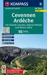 KOMPASS Wanderführer Cevennen, Ardèche mit Grands Causses, Aigoual-Massiv und Mont Lozère, 55 Touren mit Extra-Tourenkarte - Astrid Sturm - 9783991541363