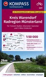 KOMPASS Fahrradkarte 3221 Kreis Warendorf - Radregion Münsterland mit Knotenpunkten 1:50.000 -  - 9783991541639