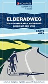 KOMPASS Fahrrad-Tourenkarte Elberadweg von Cuxhaven nach Magdeburg 1:50.000 -  - 9783991541851