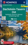KOMPASS Wanderführer Dachstein-Tauern Ost, 70 Touren mit Extra-Tourenkarte - Michael Will - 9783991542063