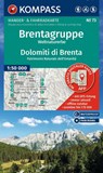 Brentagruppe - Dolomiti di Brenta Hiking and Cycling Map -  - 9783991542568