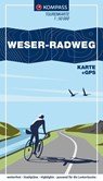 KOMPASS Fahrrad-Tourenkarte Weser-Radweg 1:50.000 -  - 9783991542803