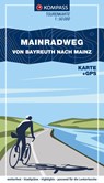 KOMPASS Fahrrad-Tourenkarte Main-Radweg, Von Bayreuth nach Mainz 1:50.000 -  - 9783991542834