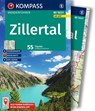 KOMPASS Wanderführer Zillertal, 55 Touren mit Extra-Tourenkarte - Wolfgang Heitzmann - 9783991542858