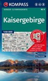 KOMPASS Wanderkarte 9 Kaisergebirge 1:50.000 -  - 9783991542957