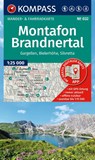 KOMPASS Wanderkarte 032 Montafon, Brandnertal, Gargellen, Bielerhöhe, Silvretta 1:25.000 -  - 9783991543169