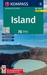 KOMPASS Wanderführer Island, 70 Touren mit Extra-Tourenkarte - Michael Will - 9783991543183