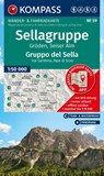 KOMPASS Wanderkarte 59 Sellagruppe, Gröden, Seiser Alm / Gruppo del Sella, Val Gardena, Alpe di Siusi 1:50.000 -  - 9783991543268