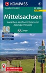 KOMPASS Wanderführer Mittelsachsen zwischen Meißner Elbtal und Zwickauer Mulde, 55 Touren mit Extra-Tourenkarte - Sven Hähle - 9783991543305