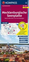 KOMPASS Fahrradkarte 3320 Mecklenburgische Seenplatte mit Knotenpunkten 1:70.000 -  - 9783991543954