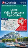 KOMPASS Wanderkarte 105 Lecco, Valle Brembana, Alpi Orobie 1:50.000 -  - 9783991544050