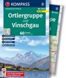 KOMPASS Wanderführer Ortlergruppe und Vinschgau, 60 Touren mit Extra-Tourenkarte - Manfred Föger - 9783991544494