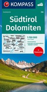 KOMPASS Autokarte Südtirol, Dolomiten, South Tyrol, Dolomites 1:150.000 -  - 9783991544654