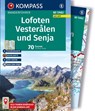 KOMPASS Wanderführer Lofoten, Vesterålen und Senja, 70 Touren mit Extra-Tourenkarte - Thomas Diehl - 9783991544753