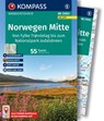 KOMPASS Wanderführer Norwegen Mitte, von Fylke Trøndelag bis zum Nationalpark Jodalsbreen, 55 Touren mit Extra-Tourenkarte - Michael Will - 9783991544951