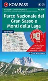 KOMPASS Wanderkarte 2476 Parco Nazionale del Gran Sasso e Monti della Laga 1:50.000 -  - 9783991545224