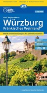 BVA ADFC Regionalkarte Würzburg Fränkisches Weinland 1:75.000 -  - 9783991545941