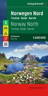 freytag & berndt Straßenkarte Norwegen Nord, Tromsø - Bodø - Narvik 1:400.000 -  - 9783991546023