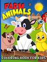 Farm Animals Coloring Book For Kids Ages 4-8 - Margaret Cashien Barry - 9786069607053