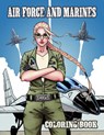 Air Force and Marines Coloring Book - M Smith - 9786069607725